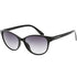 Calvin Klein Grey Gradient Black Sunglasses One Size
